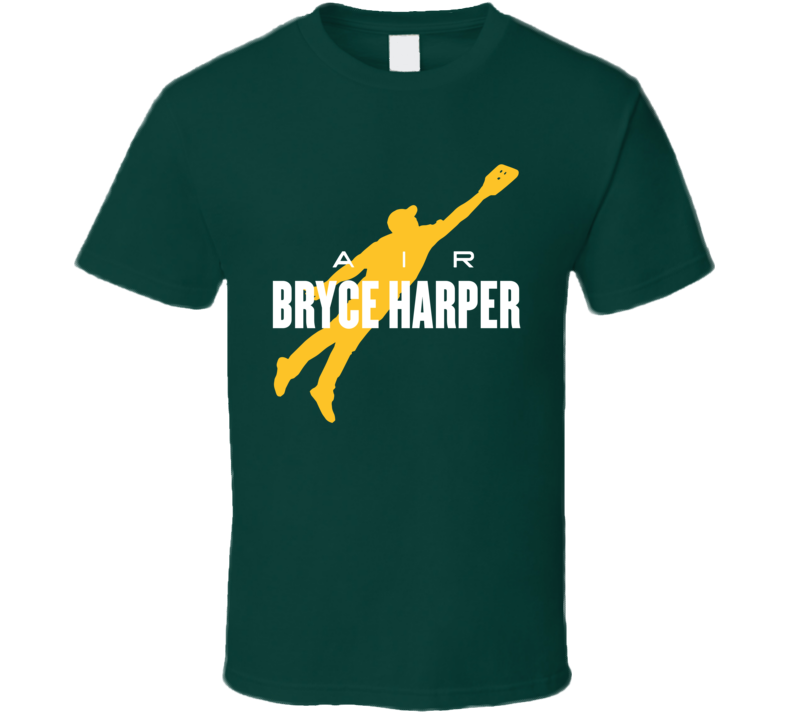 Bryce Harper Of Philadelphia Phillies Team Baseball Fan Air T Shirt