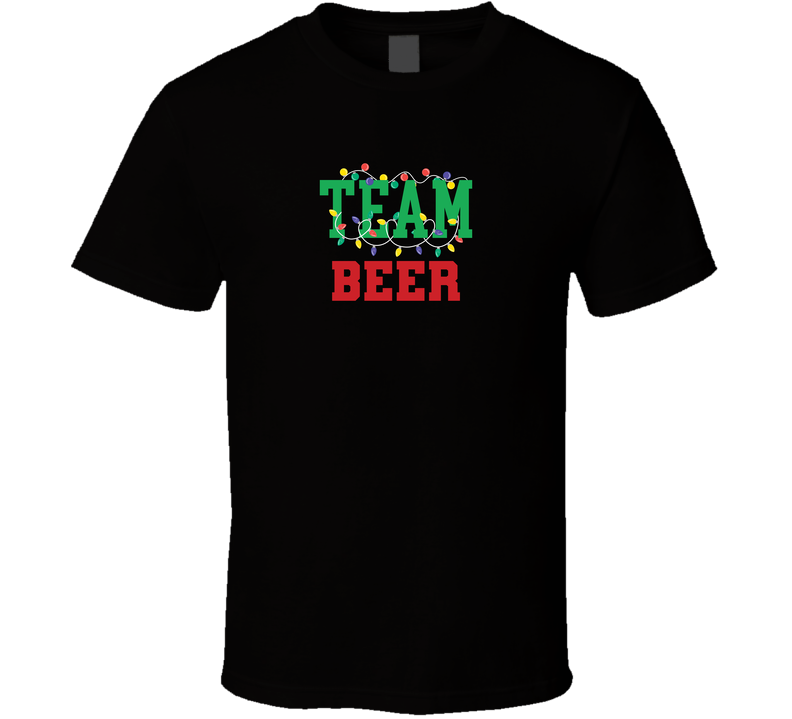 Team Beer Christmas T Shirt
