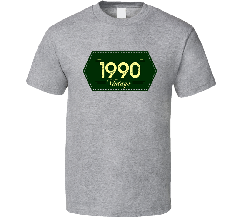 1990 Vintage Birthday T Shirt