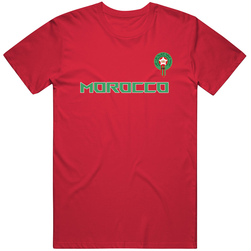 Morocco National Football Team Fifa World Cup 2026 Fan T Shirt