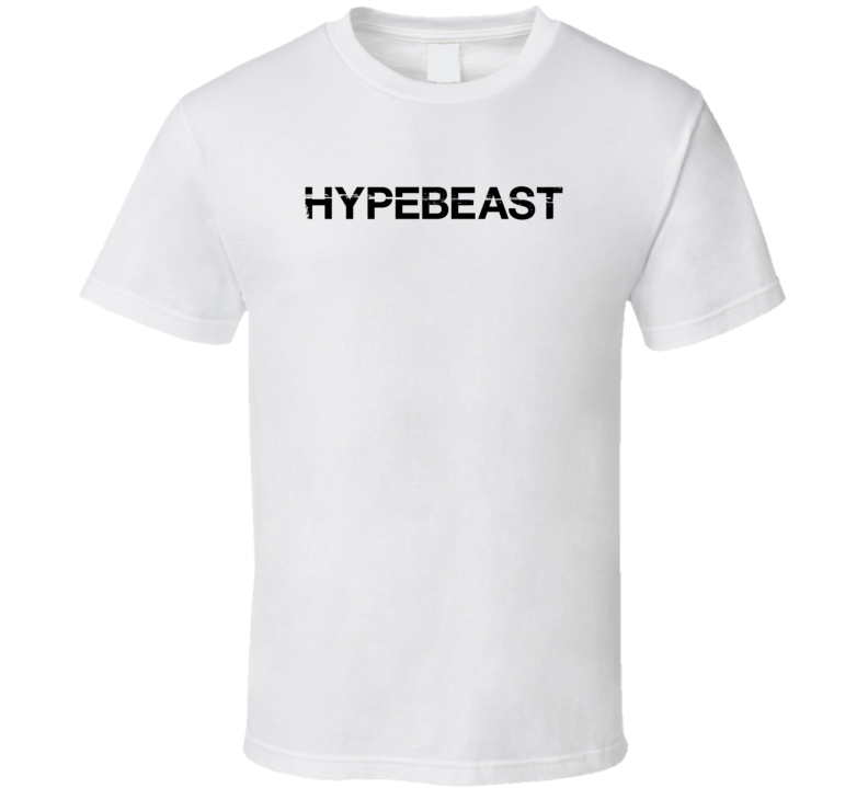 Hypebeast Logo Distressed Cool T Shirt