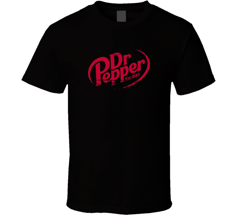 Dr-pepper Logo Distressed Cool T Shirt
