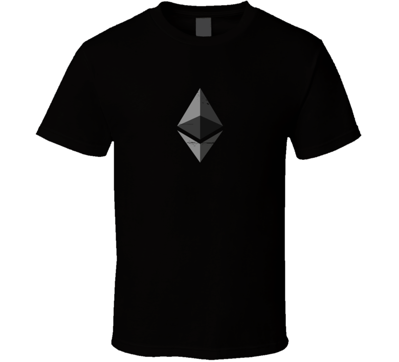 I Love Etherium Crypto Distressed Cool T Shirt