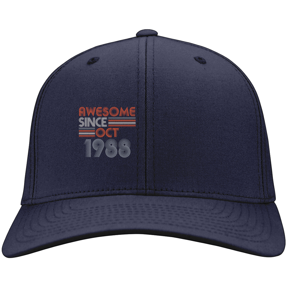 Awesome Since Oct 1988 Birthday Gift Hat