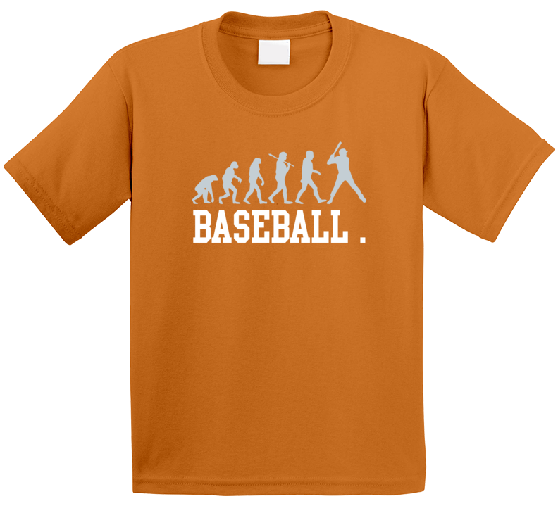 Thats Only I Can Think About Evolution Of Baseball Fan T Shirt