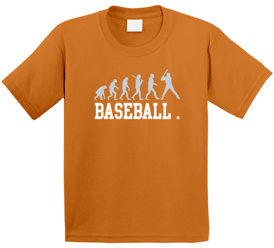 Thats Only I Can Think About Evolution Of Baseball Fan T Shirt