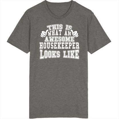 This Is What An Awesome Housekeeper Looks Like Perfect Job T Shirt