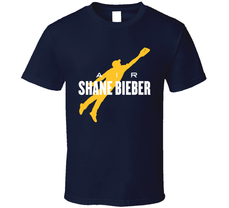Shane Bieber Cleveland Team Baseball Fan Air T Shirt