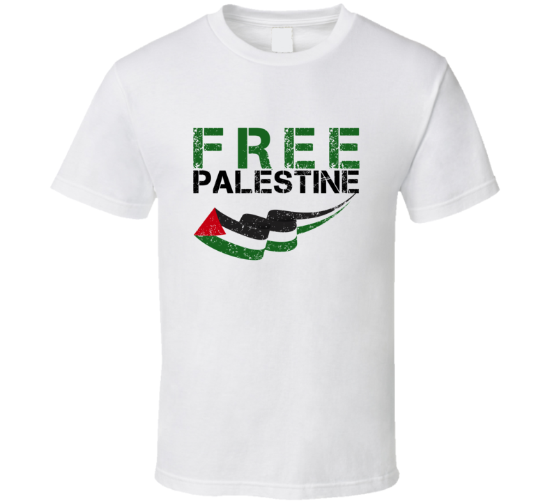 Support For Free Palestine T Shirt