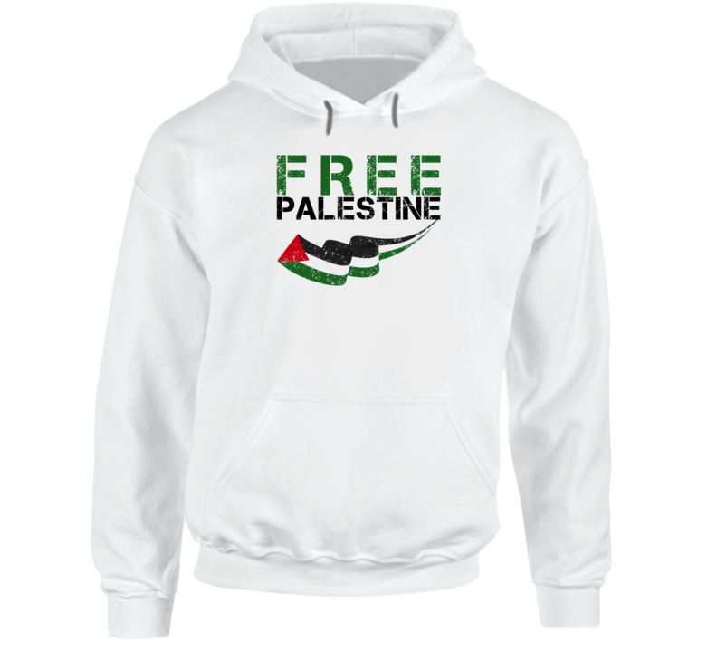 Support For Free Palestine Hoodie