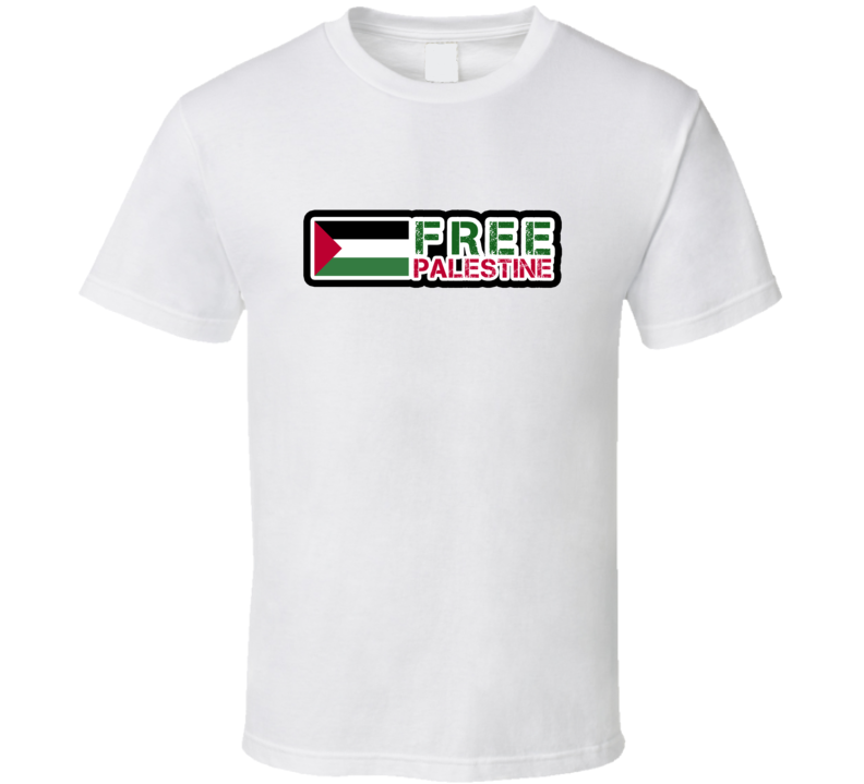 I Support On Free Palestine T Shirt