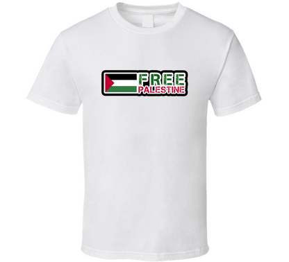 I Support On Free Palestine T Shirt