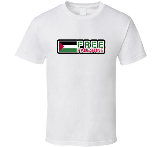I Support On Free Palestine T Shirt
