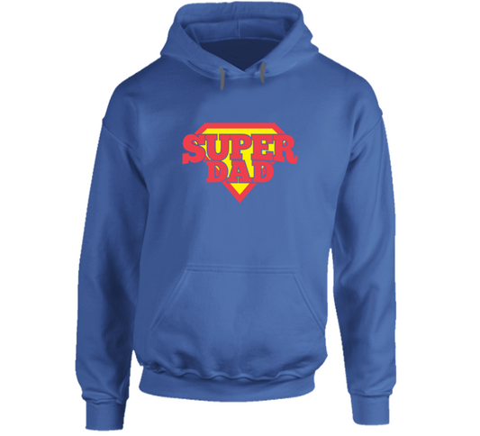 Super Dad Fathers Day Essential Gift Funny Hoodie