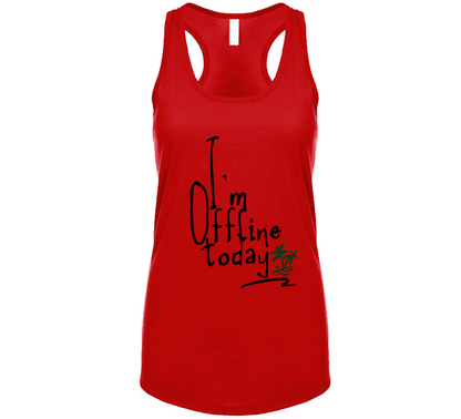 I Am Offline Today  Gift Tanktop