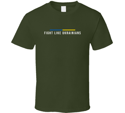 Fight Like Ukrainians Zelensky Cool T Shirt