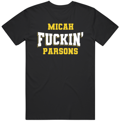Micah Fuckin Parsons Nfl Players Fan Cool Gift T Shirt