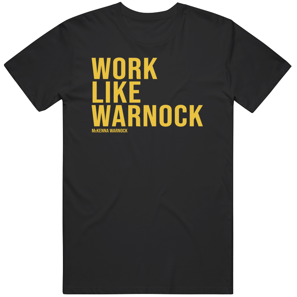 Work Like Mckenna Warnock Iowa Women's College Basketball Fan Cool Gift Trending T Shirt
