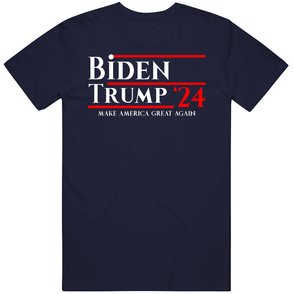 Biden Trump Make America Great Again Us Election 2024 Funny Cool Trending Gift T Shirt