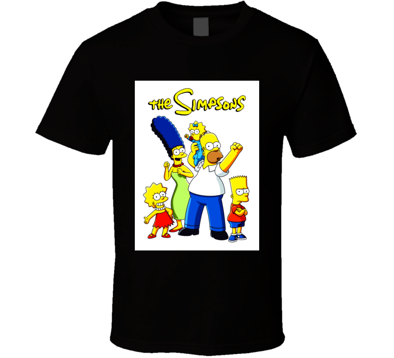 The Simpsons Family Cool Gift T Shirt
