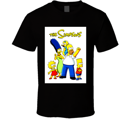 The Simpsons Family Cool Gift T Shirt