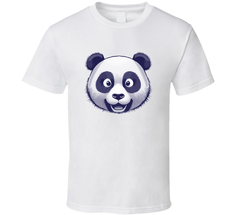 Funny Panda Face Cool Gift T Shirt
