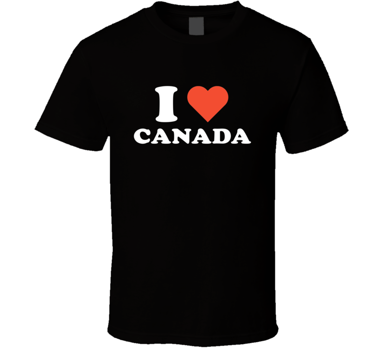 I Love Canada Elon Mask Inspired Cool Gift T Shirt
