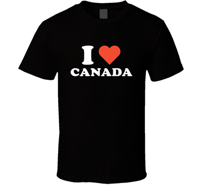 I Love Canada Elon Mask Inspired Cool Gift T Shirt