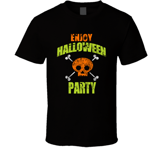 Enjoy Halloween Party Funny Cool Gift T Shirt