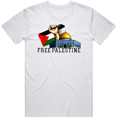 Free Palestine And Al Aqsa Mosque T Shirt