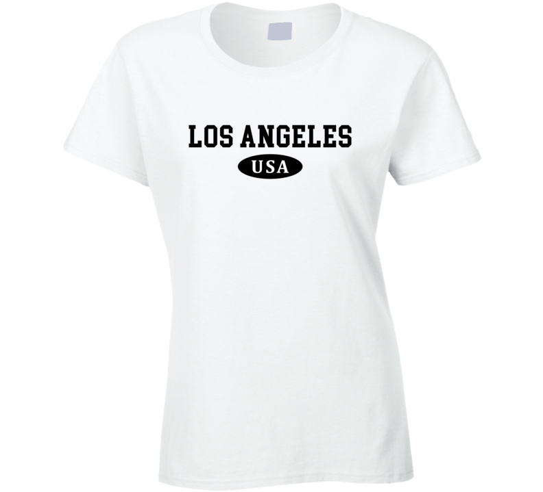 Los Angeles Usa Cool Gift Ladies T Shirt