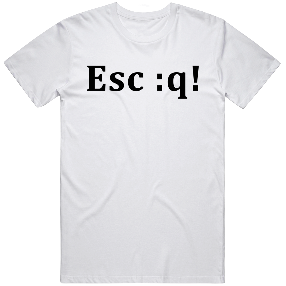 Esc Q Linux Lover Cool Gift T Shirt