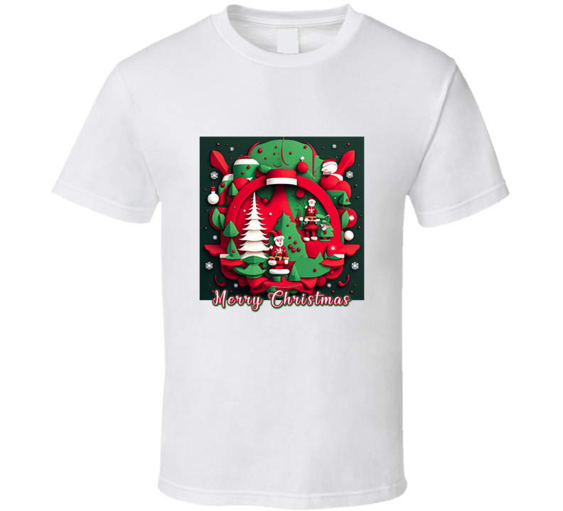 Wrap Yourself In Joy Merry Christmas Edition T Shirt