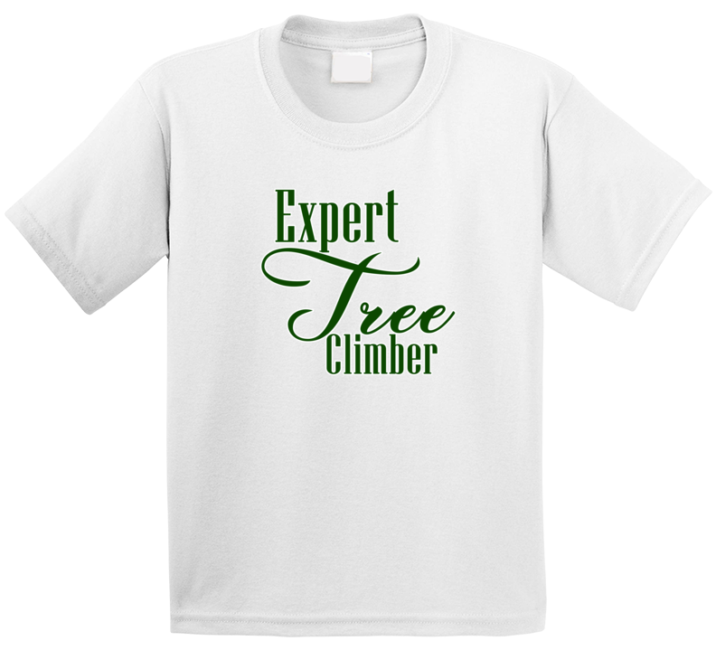 Expert Tree Climber Kids T Shirt