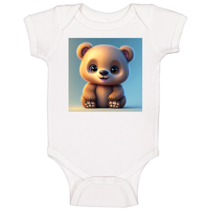 Cute Bear On For Kids  Baby One Piece