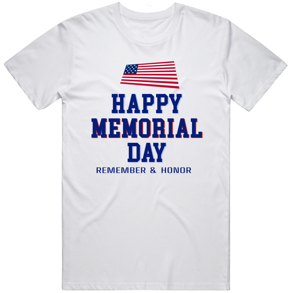 Happy Memorial Day Of Usa T Shirt