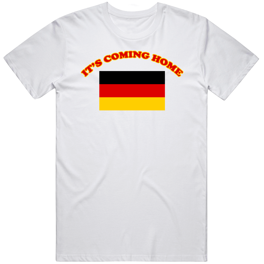 Its Coming Home Germany Fan For Euro Football 2024 T Shirt