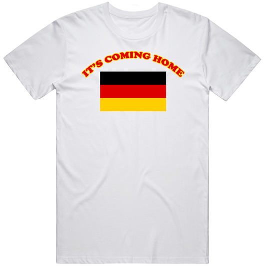 Its Coming Home Germany Fan For Euro Football 2024 T Shirt