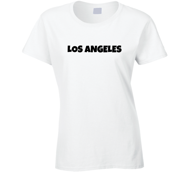 Los Angeles City Fan Ladies T Shirt