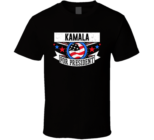 Kamala For President Democrat Supporter United States Election T Shirt