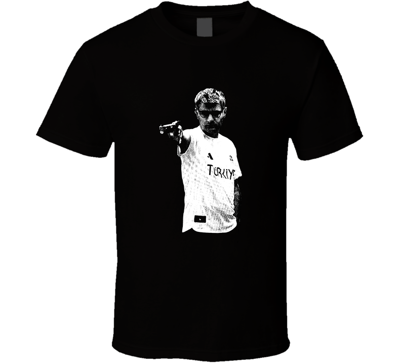Turkish Shooter Yusuf Dikec In Olympic T Shirt