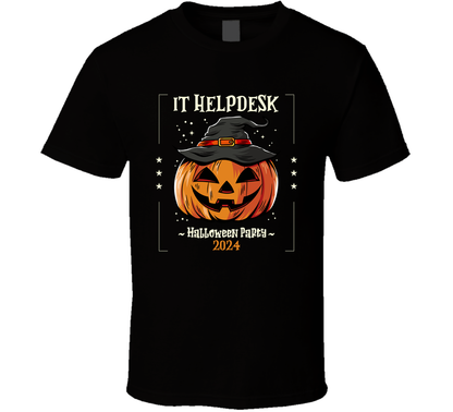 It Helpdesk Halloween Party 2024 Funny Cool Gift T Shirt