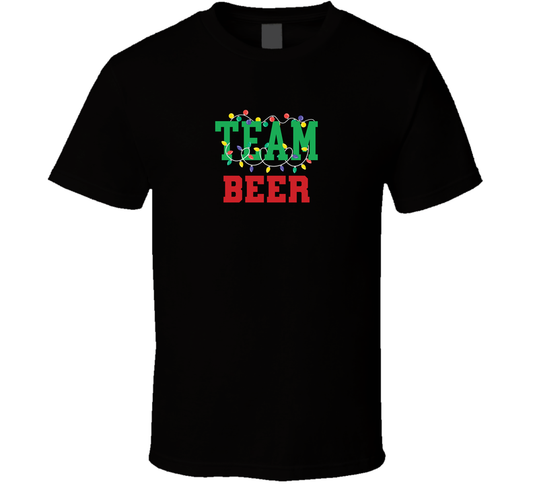 Team Beer Christmas T Shirt