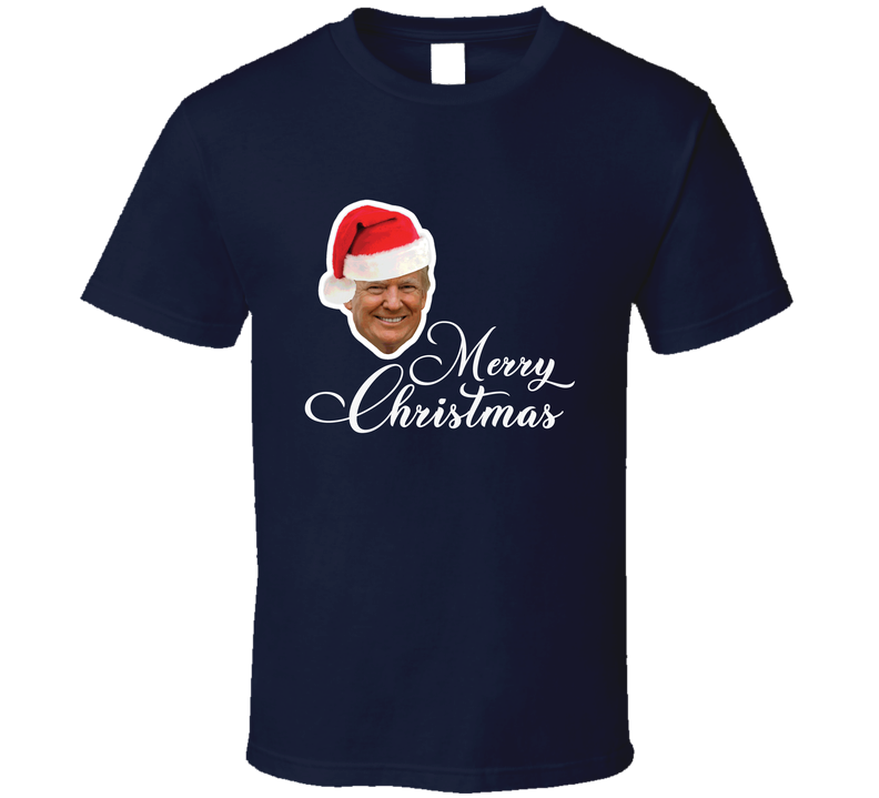 Merry Christmas From Donald J Trump Cool Gift T Shirt