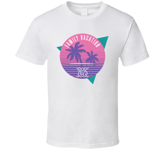 Summer Family Trip Of 2025 Year Cool Gift Vacation Lover T Shirt