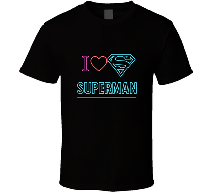 I Heart Superman T Shirt