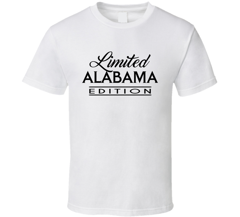 Limited Alabama Edition Usa City Fan T Shirt