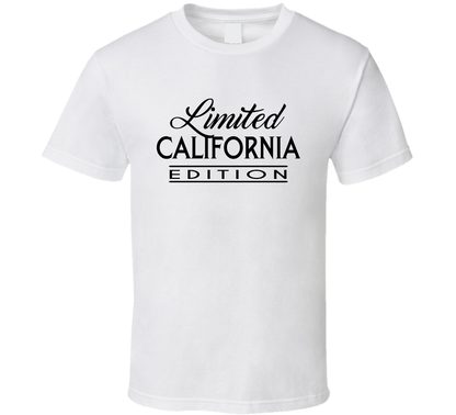 Limited California Edition Usa City Fan T Shirt