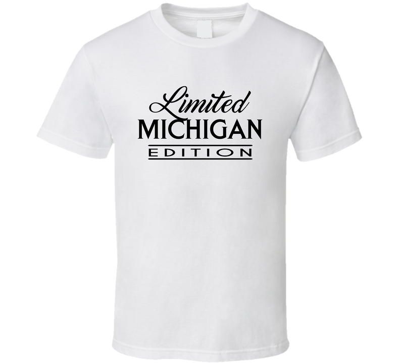 Limited Michigan Edition Usa State Fan T Shirt