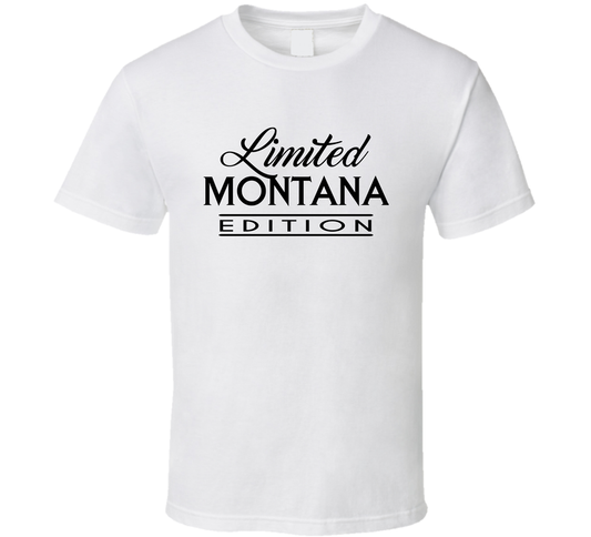 Limited Montana Edition Usa State Fan T Shirt